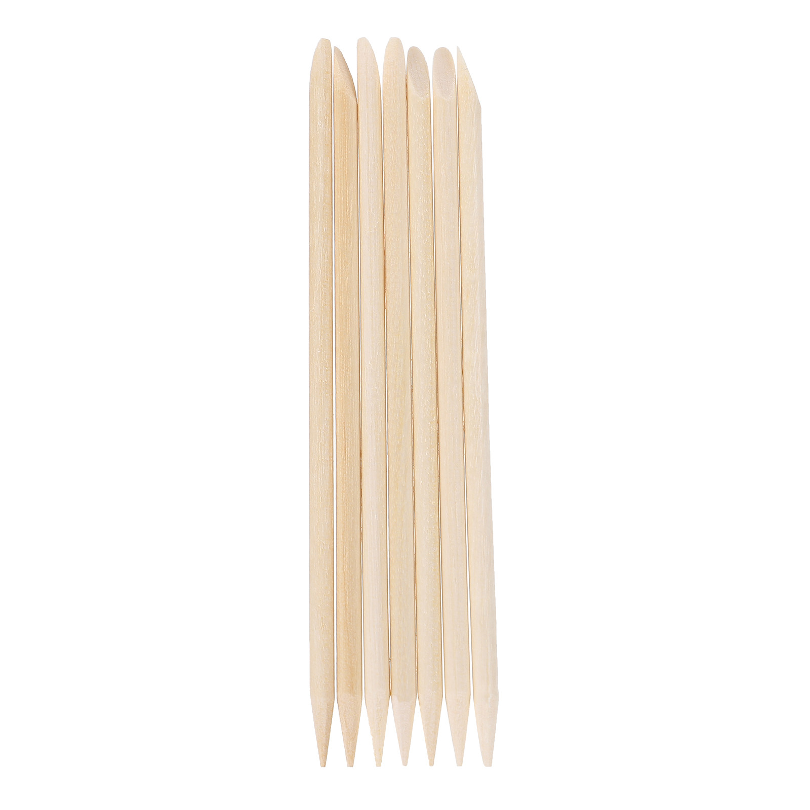 Nail Art Remove - 200pcs Stik Kutikula Kayu Oranye Alat