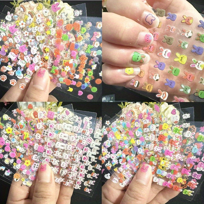 Set stiker kuku bercahaya 30 b - Nail Art Zelda ulasan dan harga
