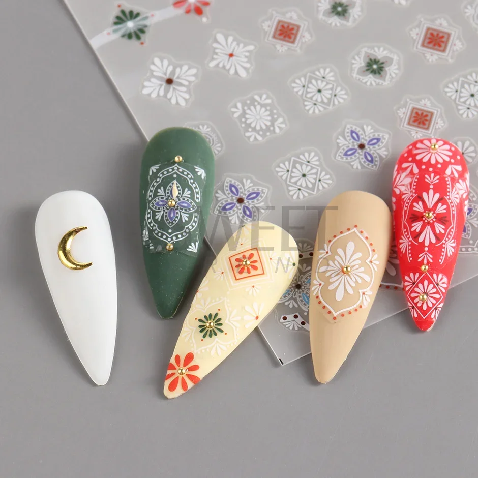 Stiker kuku baru Bohemia 3D Ma - Nail Art Zelda ulasan dan harga