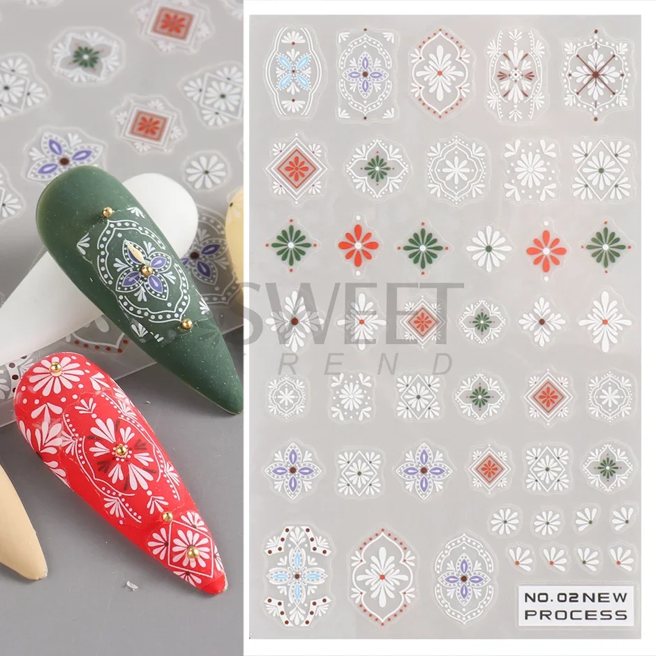 Stiker kuku baru Bohemia 3D Ma - Nail Art Zelda ulasan dan harga