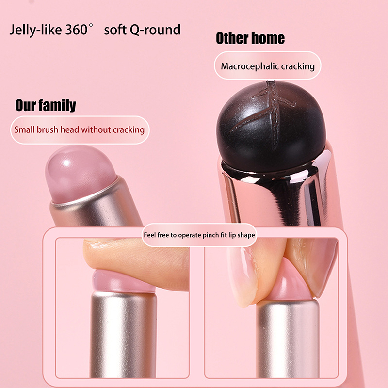 Kuas Silikon Nail Art Jelly Pi - Nail Art Pink Soft ulasan dan harga