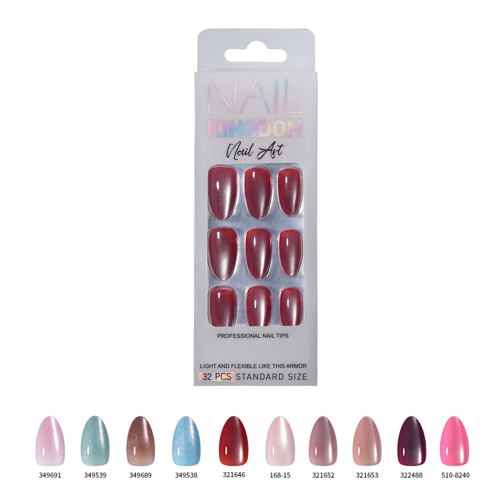 VITAGWX 32 Buah Kuku Palsu Uju - Nail Art Gliter ulasan dan harga