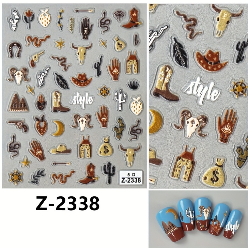 Stiker Dekoratif Seni Kuku Kob - Nail Art Zelda ulasan dan harga