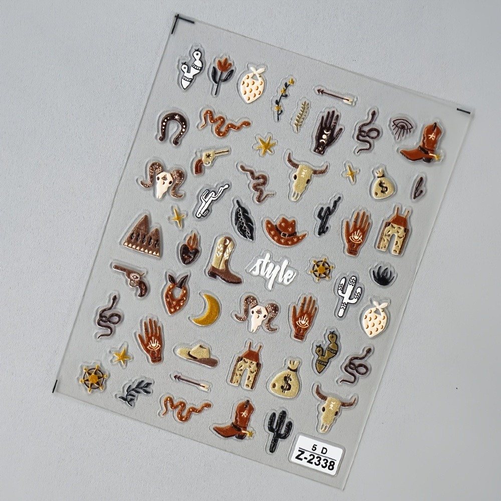 Stiker Dekoratif Seni Kuku Kob - Nail Art Zelda ulasan dan harga