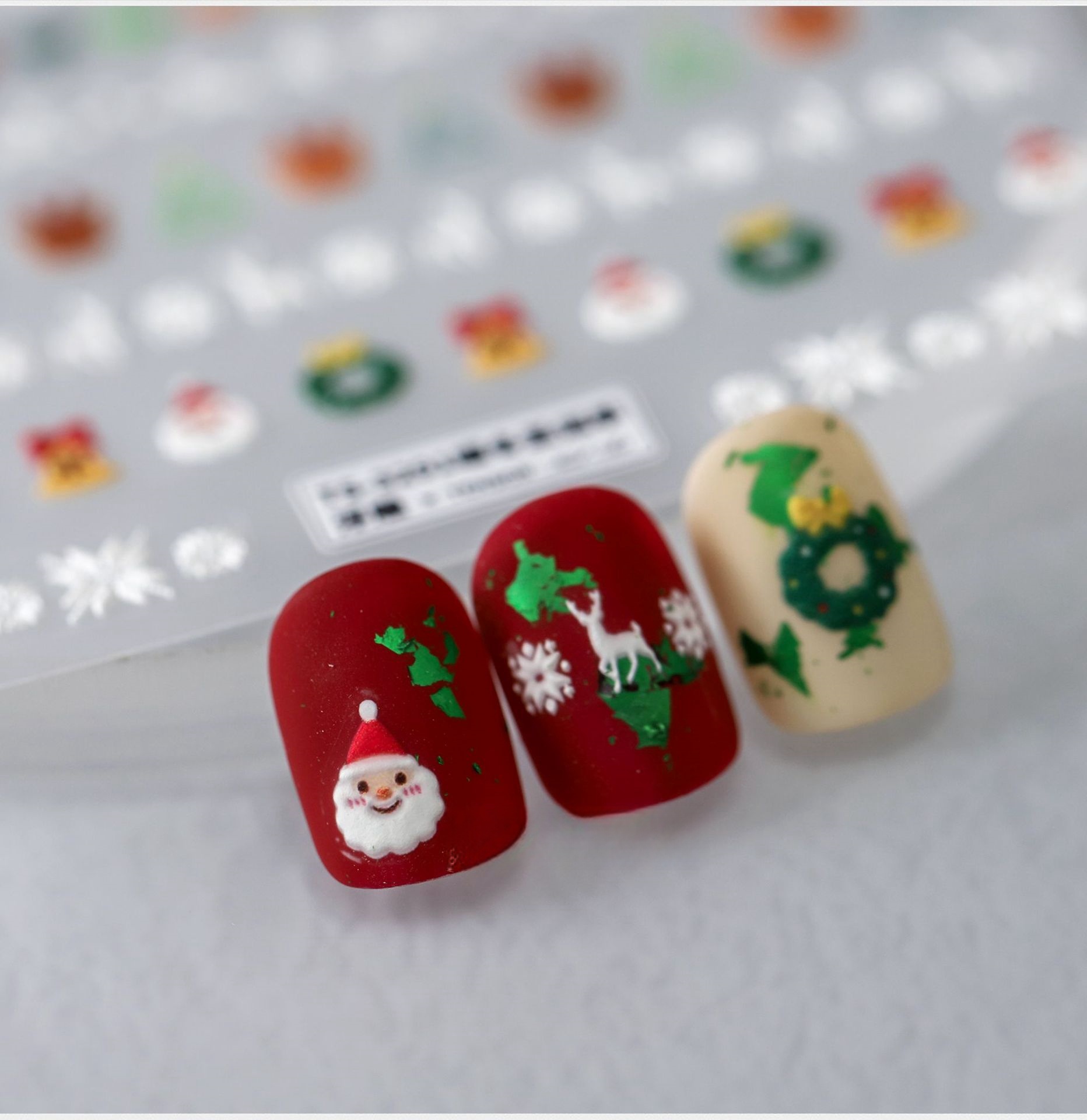 1 Buah Stiker Kuku Kartun Anim - Nail Art Zelda ulasan dan harga