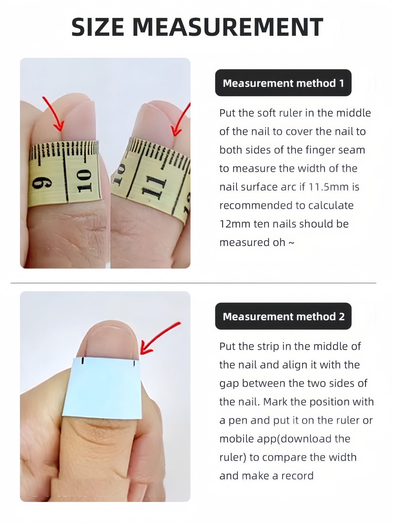 10 Buah Kuku Palsu Bentuk Almo - Nail Art Gliter ulasan dan harga