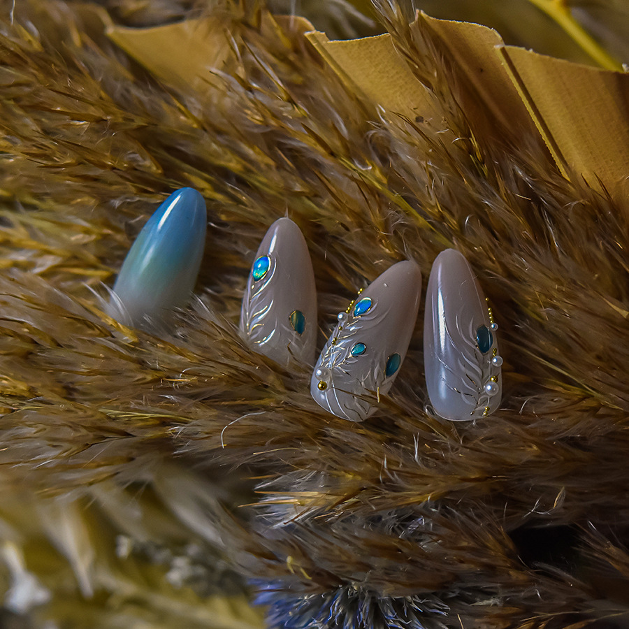 Stiker Kuku Logam 3D Gaya Post - Nail Art Zelda ulasan dan harga