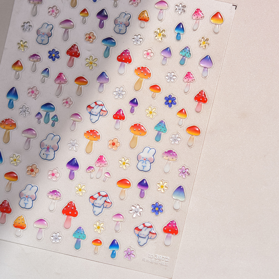 1 buah 5D stiker kuku lucu kar - Nail Art Zelda ulasan dan harga