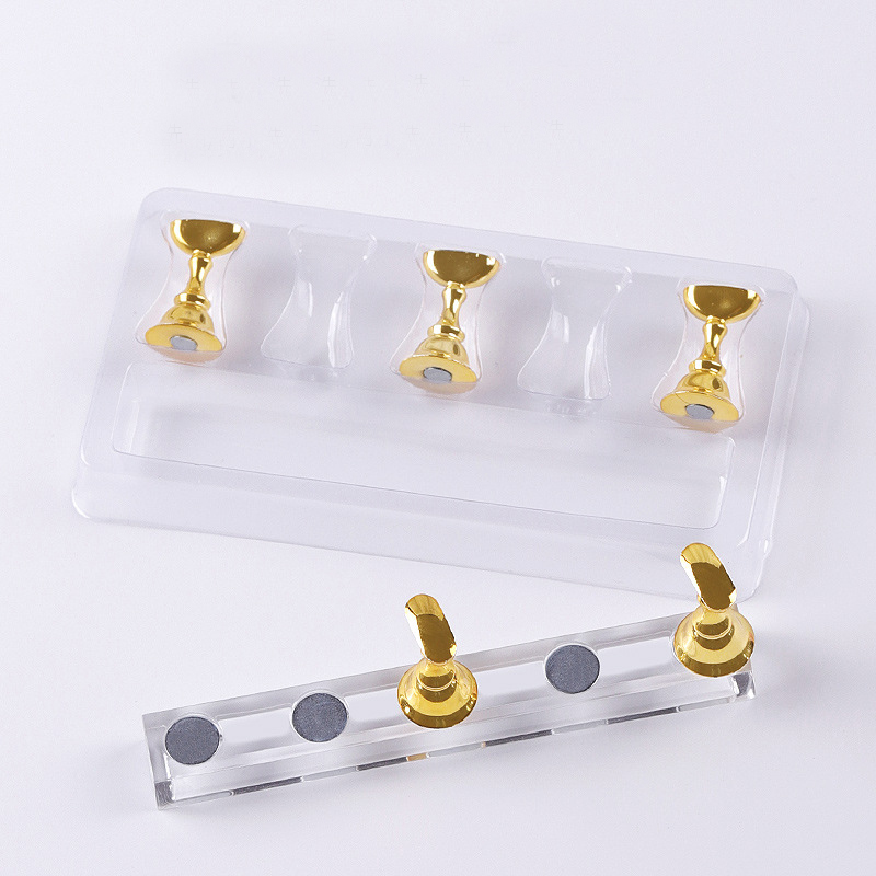 5/30 Buah/Set Tempat Kuku Magn - Nail Art Navy ulasan dan harga