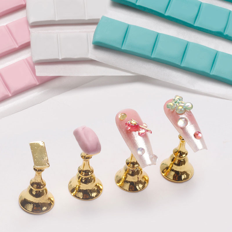 1 Pak Perekat Kuku Lem Tanah L - Nail Art Navy ulasan dan harga
