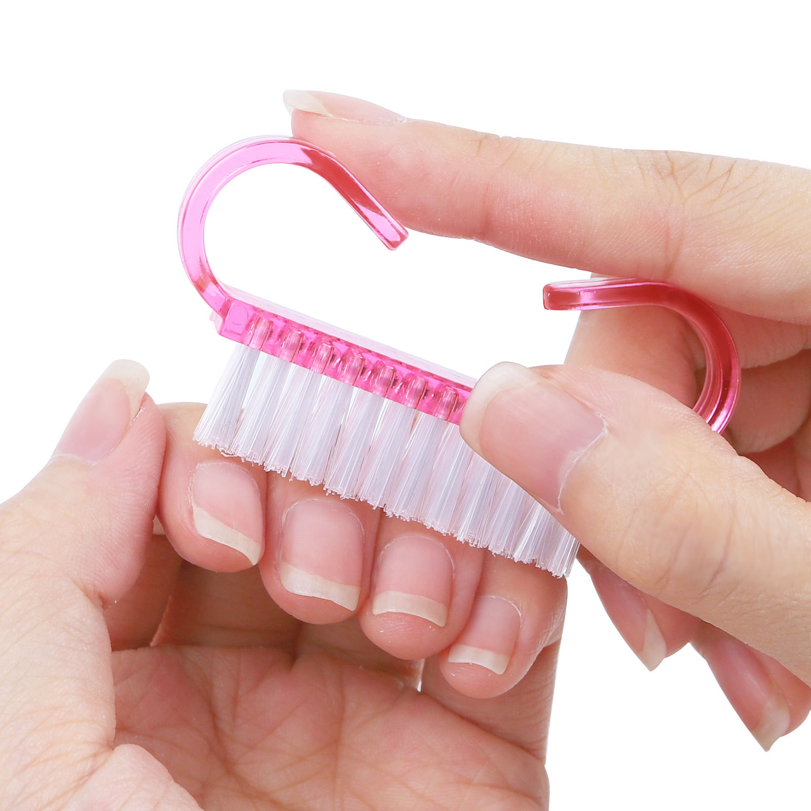 1/5/20 buah kuas kuku akrilik  - Nail Art Pink Soft ulasan dan harga
