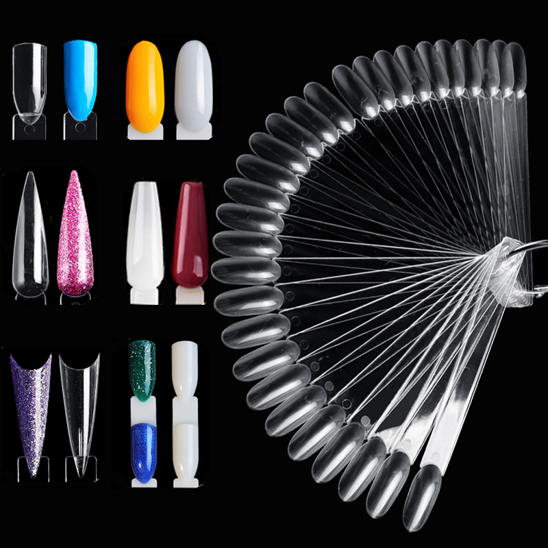 50 buah Tips palsu untuk tampi - Nail Art Navy ulasan dan harga