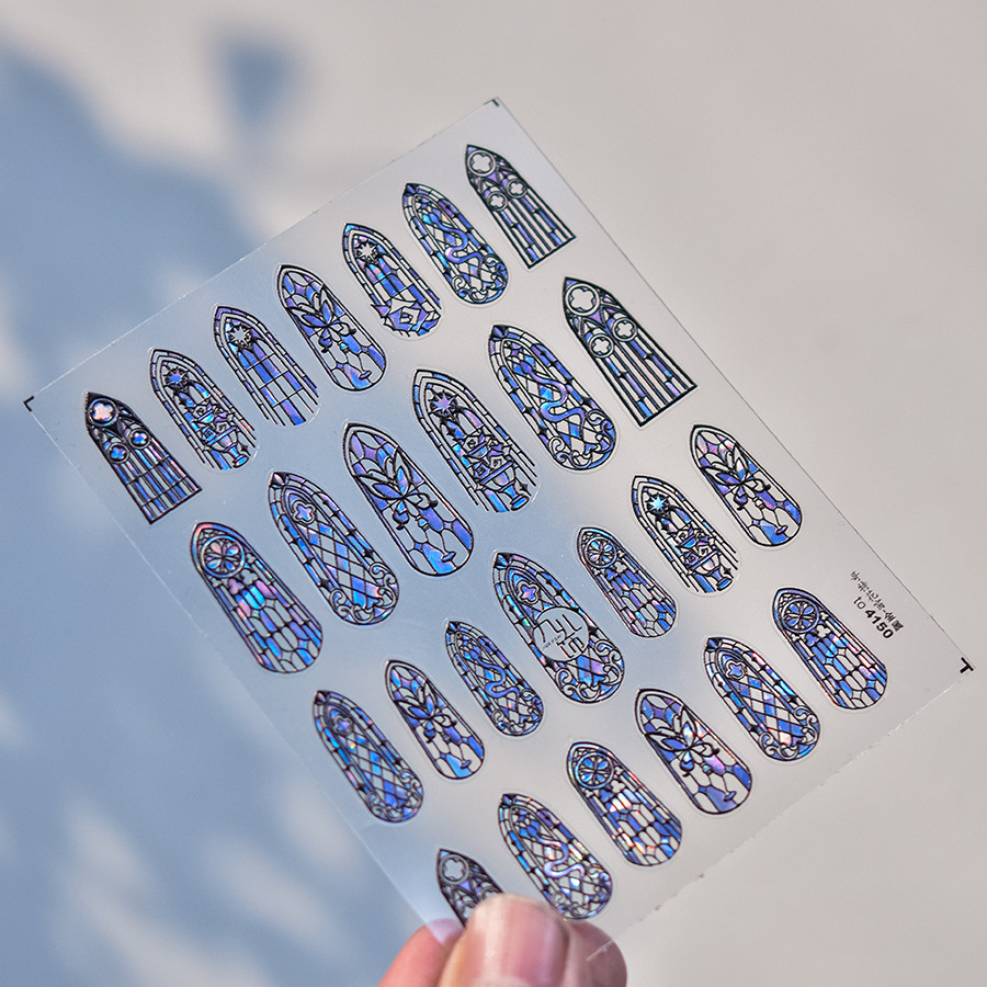 1 buah stiker kuku 5D berbahan - Nail Art Zelda ulasan dan harga
