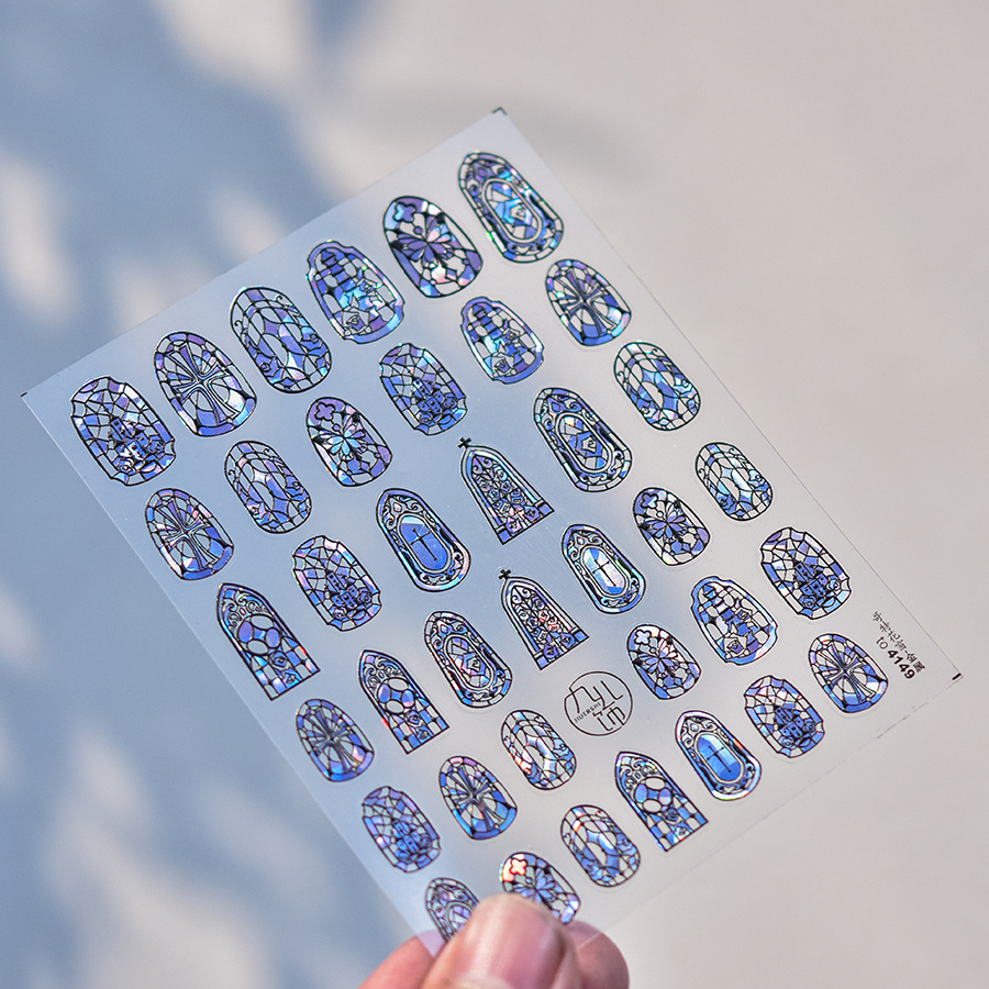 1 buah stiker kuku 5D berbahan - Nail Art Zelda ulasan dan harga