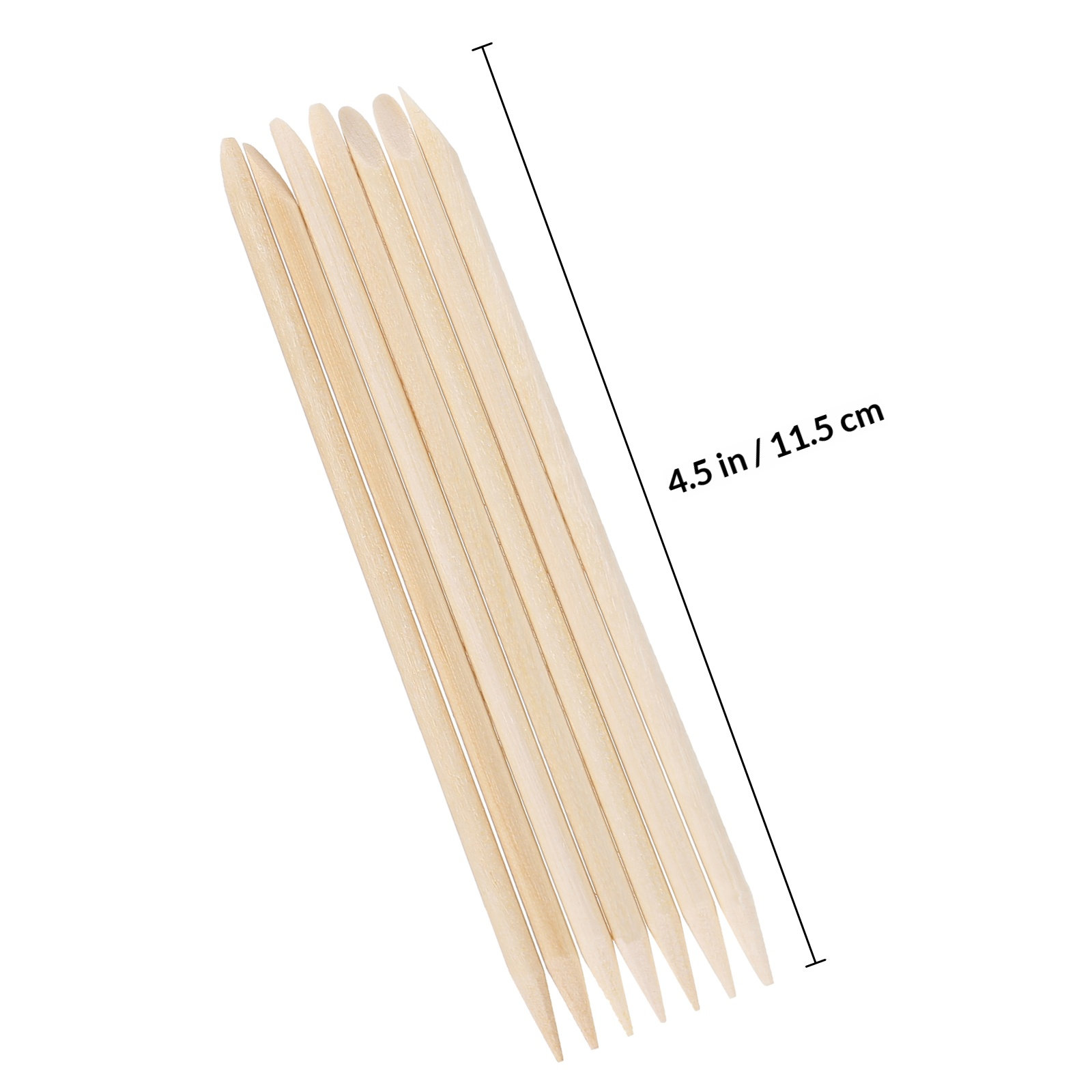 200pcs Stik Kutikula Kayu Oran - Nail Art Remove ulasan dan harga