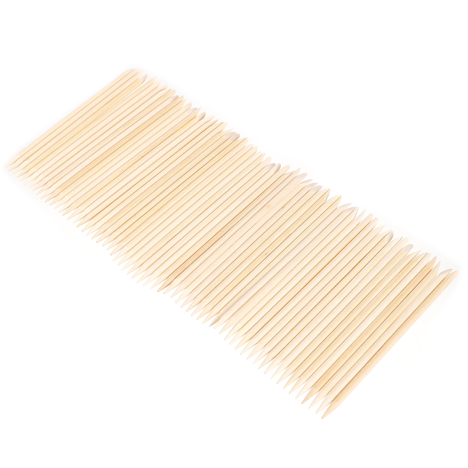 200pcs Stik Kutikula Kayu Oran - Nail Art Remove ulasan dan harga