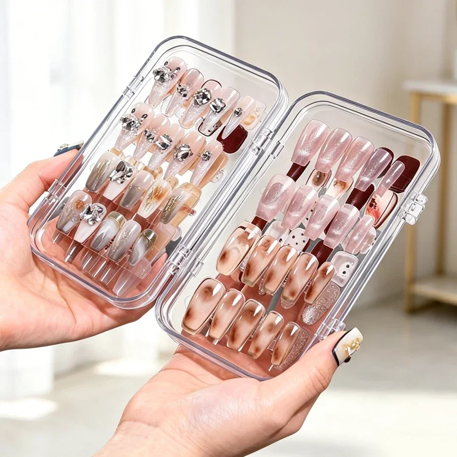 Kotak Penyimpanan Kuku Lipat T - Nail Art Navy ulasan dan harga