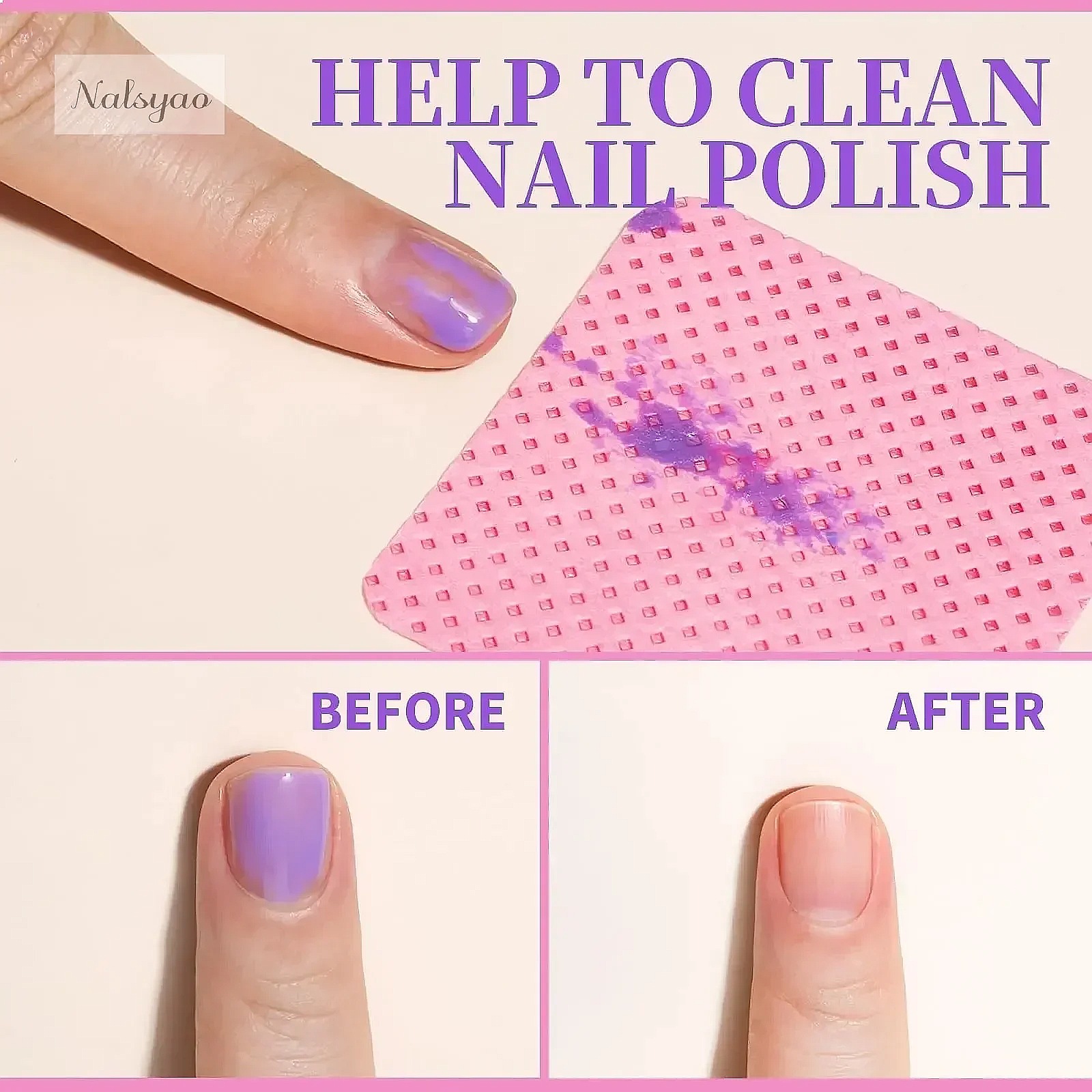 200Pcs Tisu Pembersih Kuku Beb - Nail Art Remove ulasan dan harga