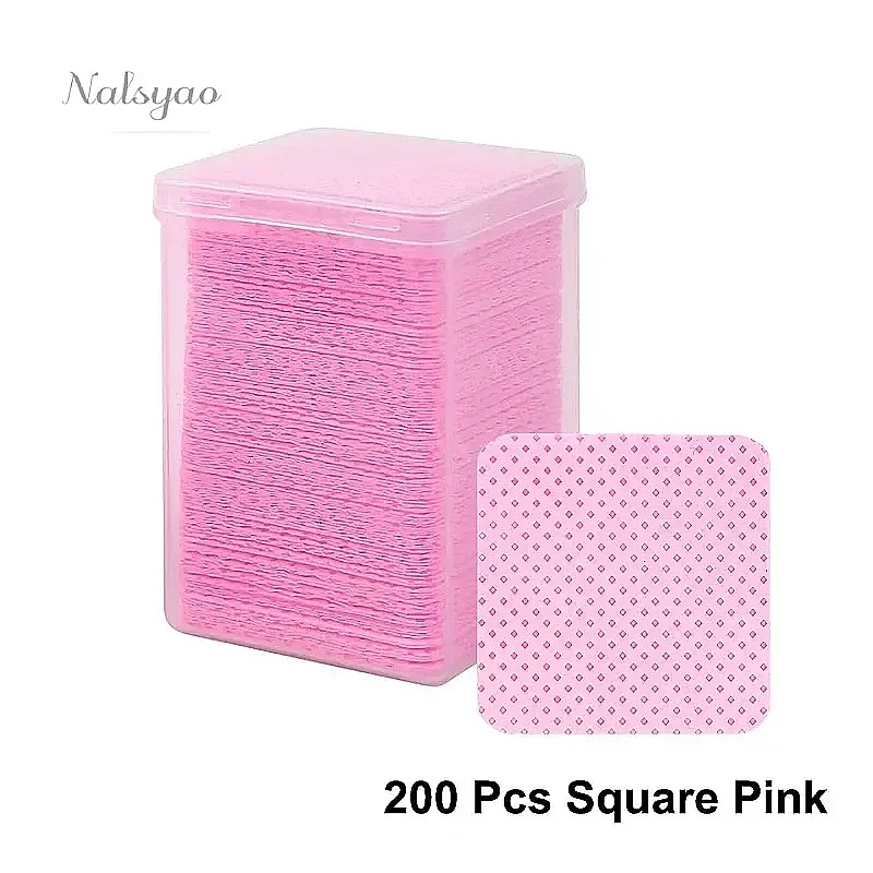 200Pcs Tisu Pembersih Kuku Beb - Nail Art Remove ulasan dan harga