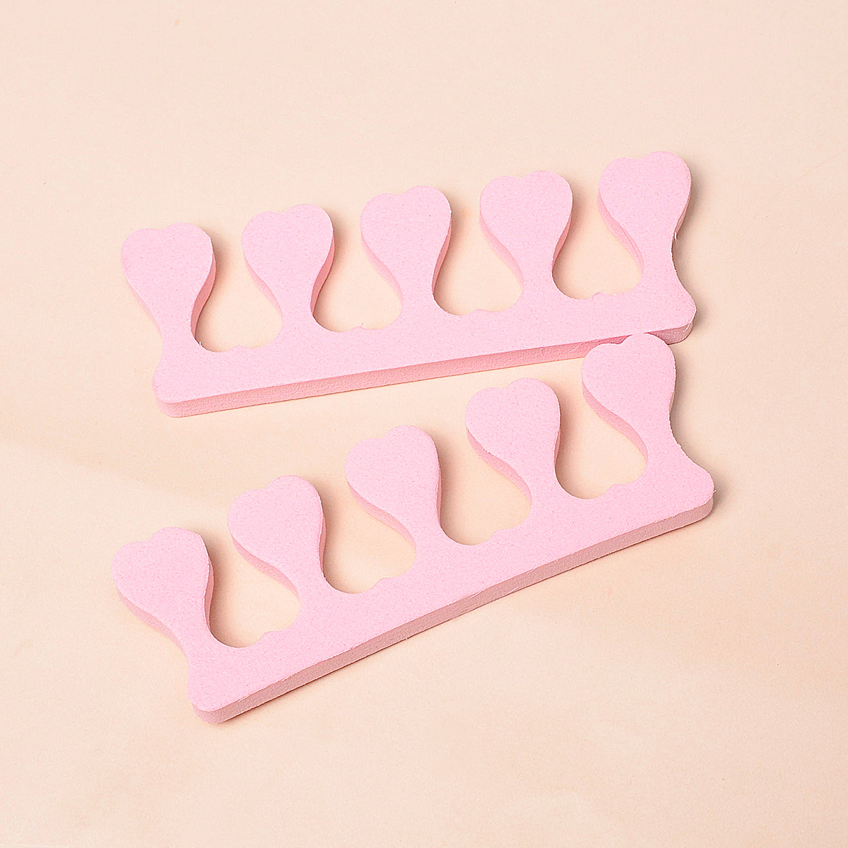 10 Pasang Pemisah Jari Kaki Wa - Nail Art Pink Soft ulasan dan harga