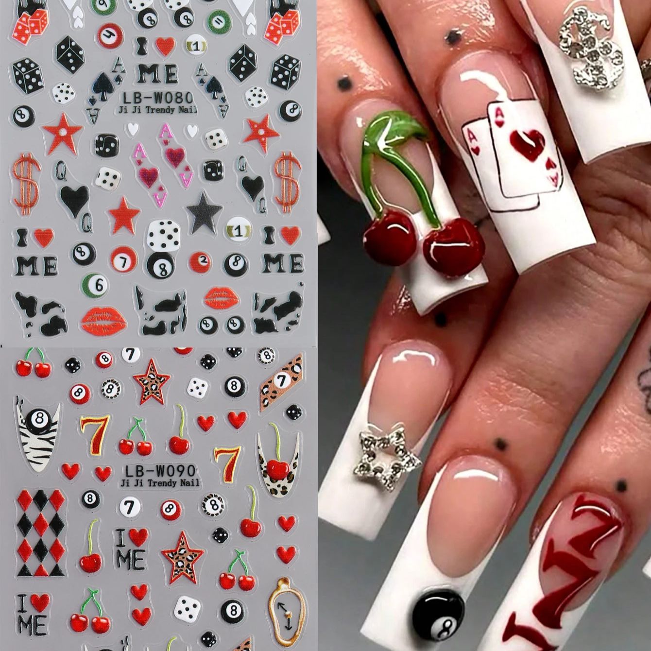 Stiker Kuku Tempel Sendiri Bol - Nail Art Zelda ulasan dan harga